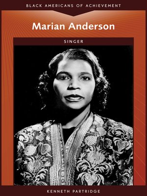 cover image of Marian Anderson